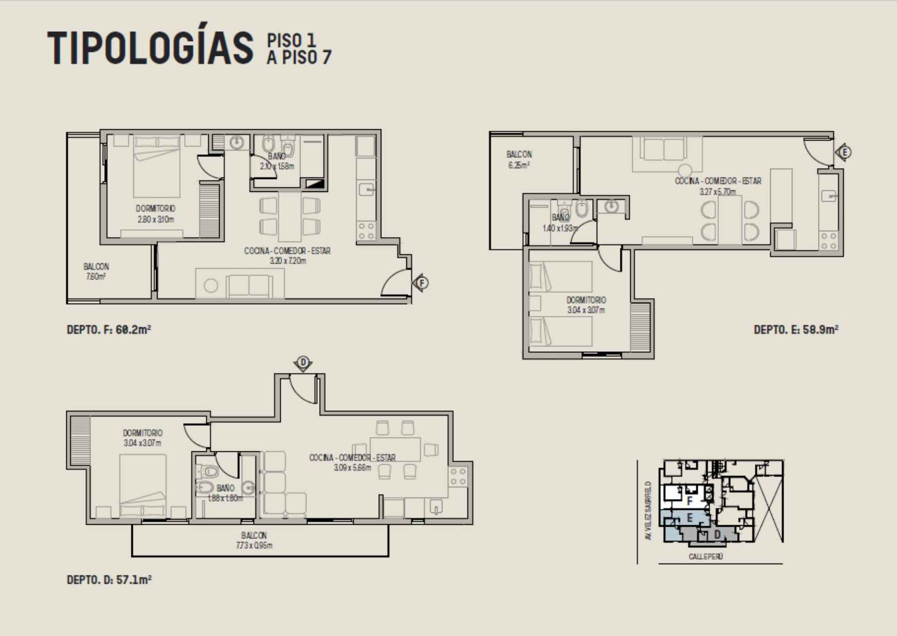 Plano Tipología